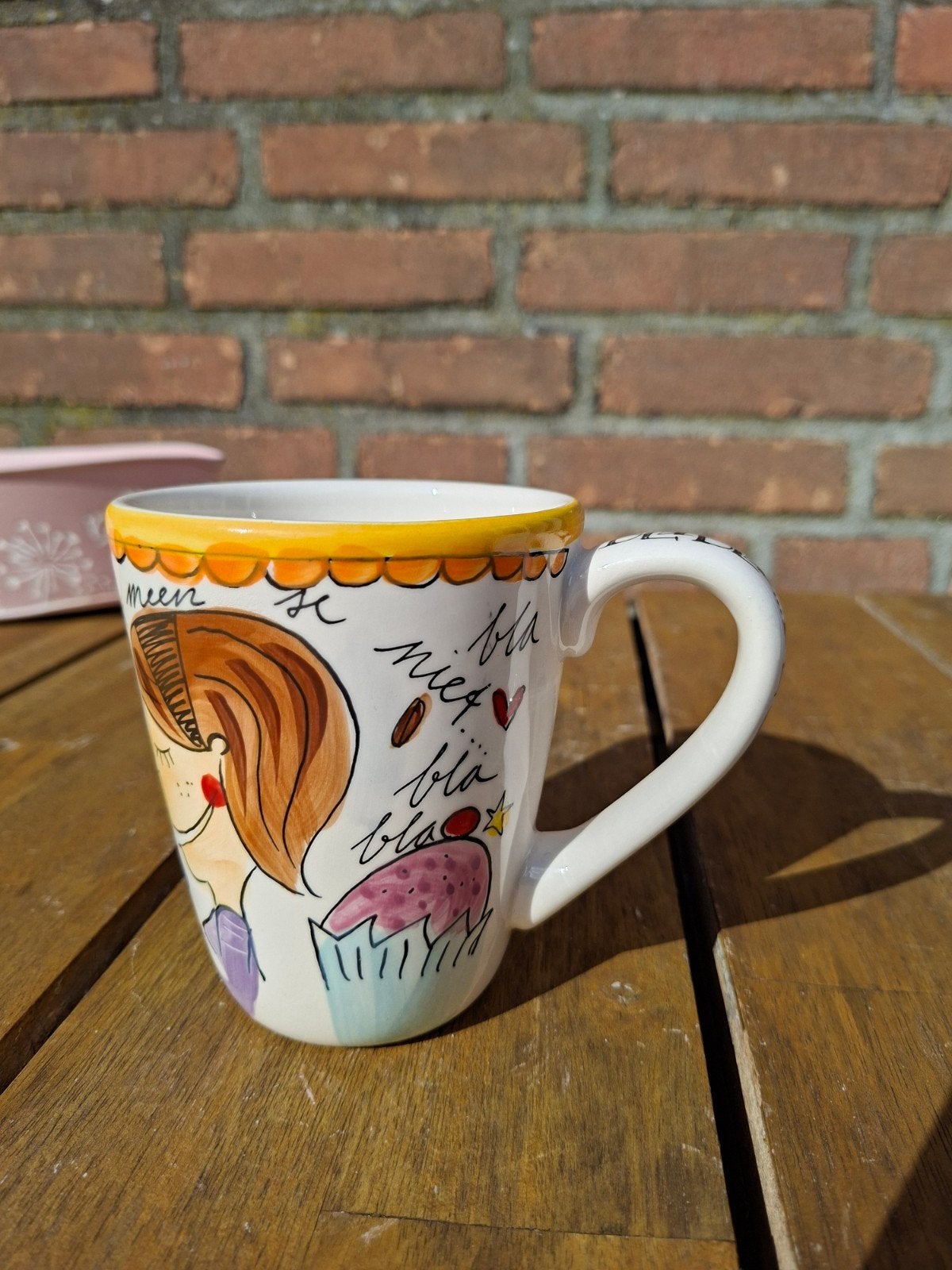 Blond Amsterdam mok, Zo goed als nieuw, Aardewerk, Blond Amsterdam, Mok
