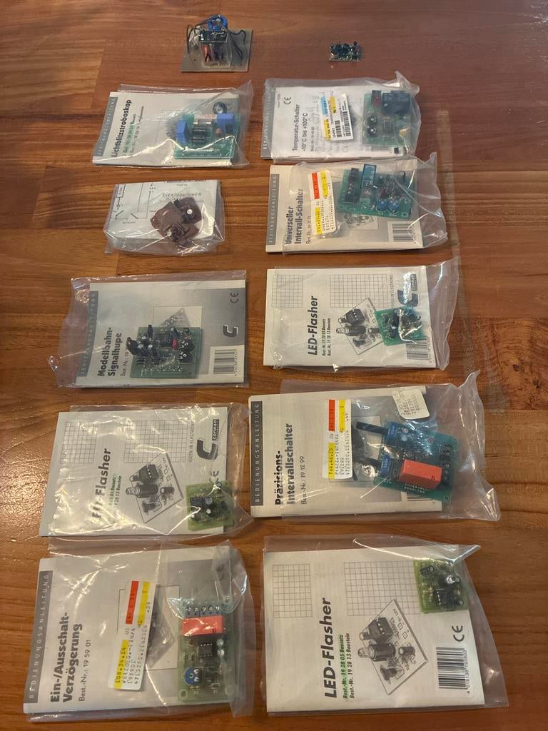 Conrad Electronic Modelbouw Elektronica (13 stuks), Ophalen of Verzenden, Nieuw, Overige typen, Overige merken