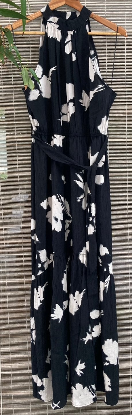 Maxi jurk mt 42 C&A premium nieuw met kaartje, Ophalen of Verzenden, Nieuw, Zwart, Onder de knie