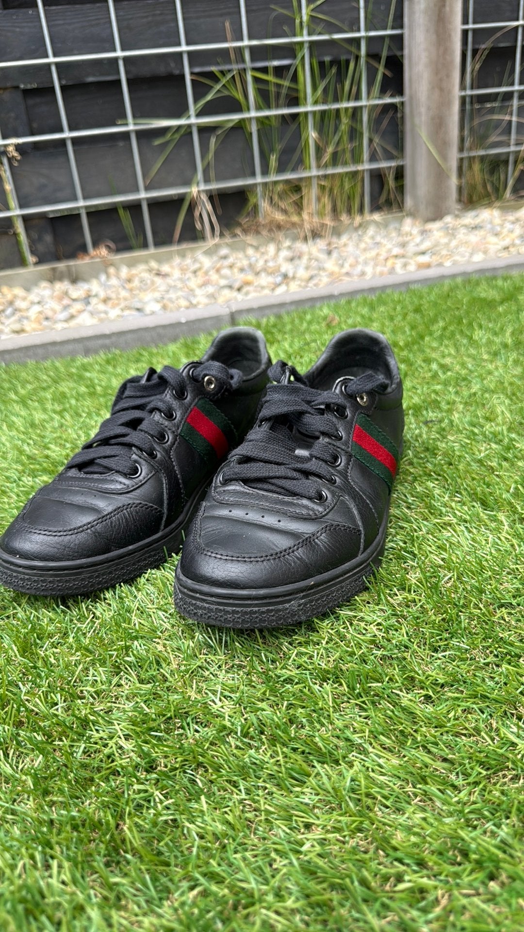 Gucci schoenen, maat:37, Verzenden, Zo goed als nieuw, Zwart, Sneakers of Gympen