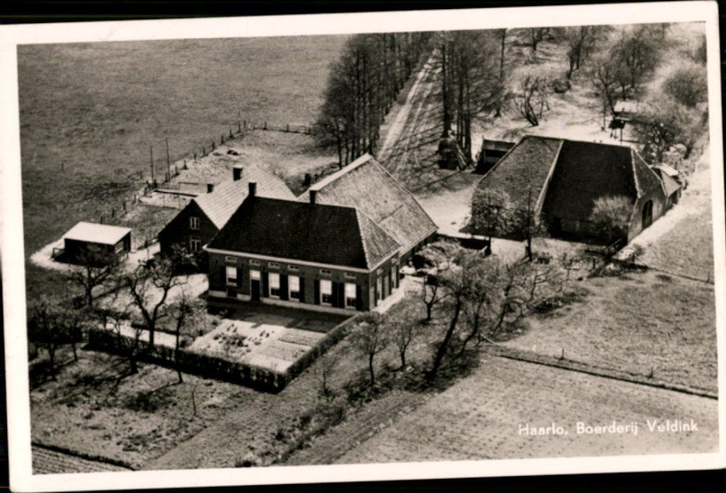 haarlo, kvr8-2248 boerderij, Ophalen of Verzenden, 1940 tot 1960, Gelopen, Gelderland