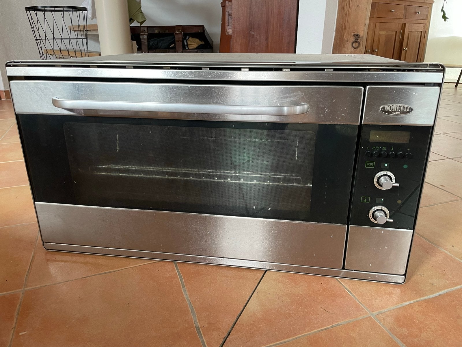 Boretti elektrische oven met storing - voor onderdelen/repar, Ophalen, Oven, 60 cm of meer, Niet werkend