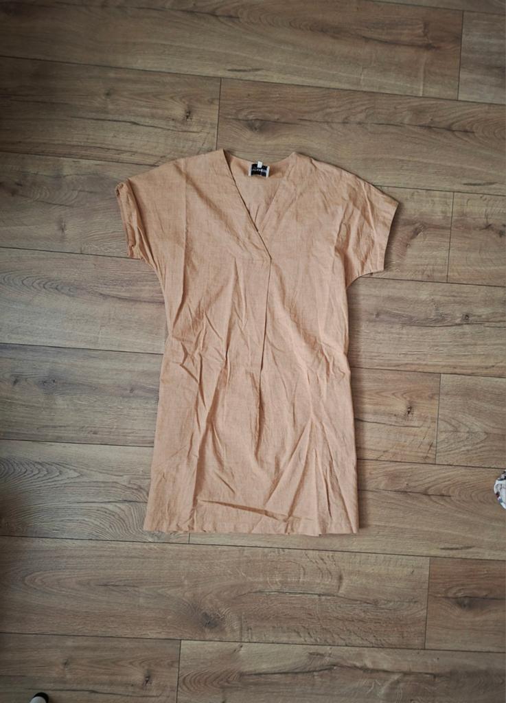 Linnen jurk Dutchess 36, Kleding | Dames, Dutchess, Beige, Ophalen of Verzenden, Zo goed als nieuw