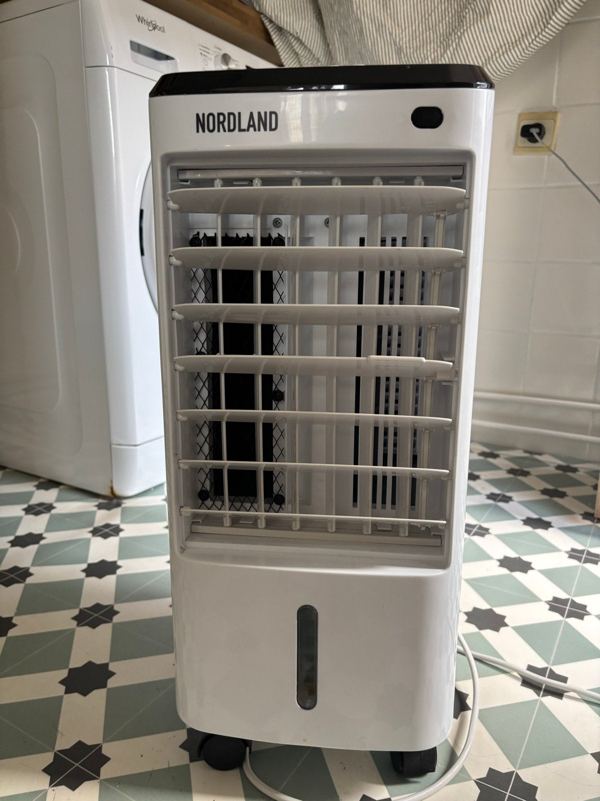 Nordland Mobiele Airco - Koelen, Ventileren, Ontvochtigen, Witgoed en Apparatuur, Ophalen, Gebruikt, Minder dan 60 m³, 3 snelheden of meer