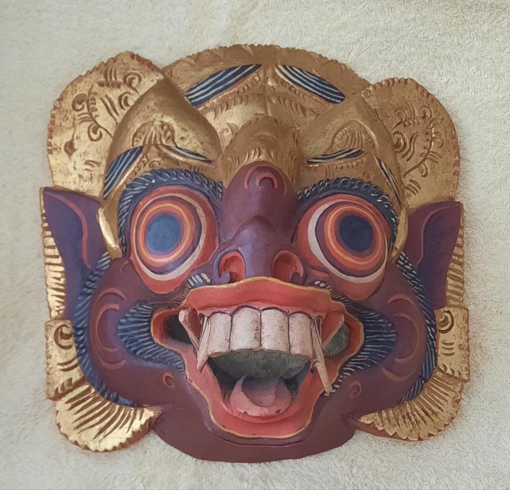 Balinese Barong Masker - Handgesneden Hout, Ophalen
