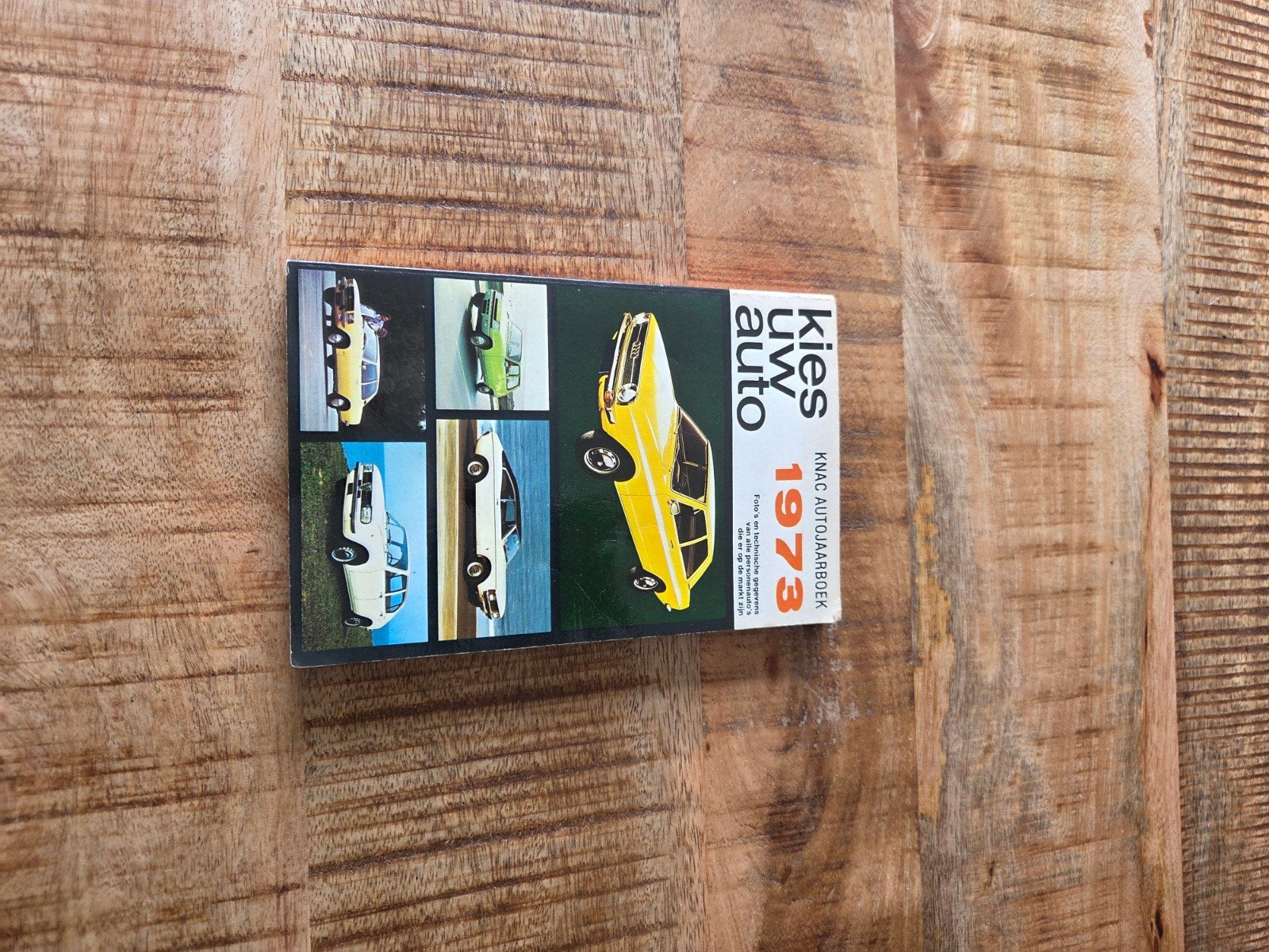 Kies Uw Auto KNAK Autojaarboek 1973, Ophalen of Verzenden, Gelezen, Algemeen, Onbekend