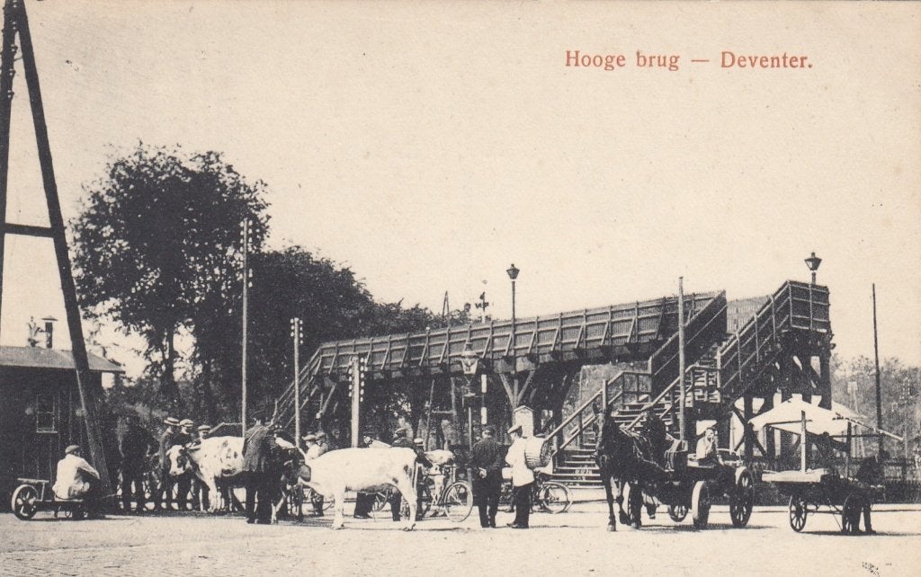 Deventer - Hooge Brug, Verzenden, Voor 1920, Ongelopen, Overijssel