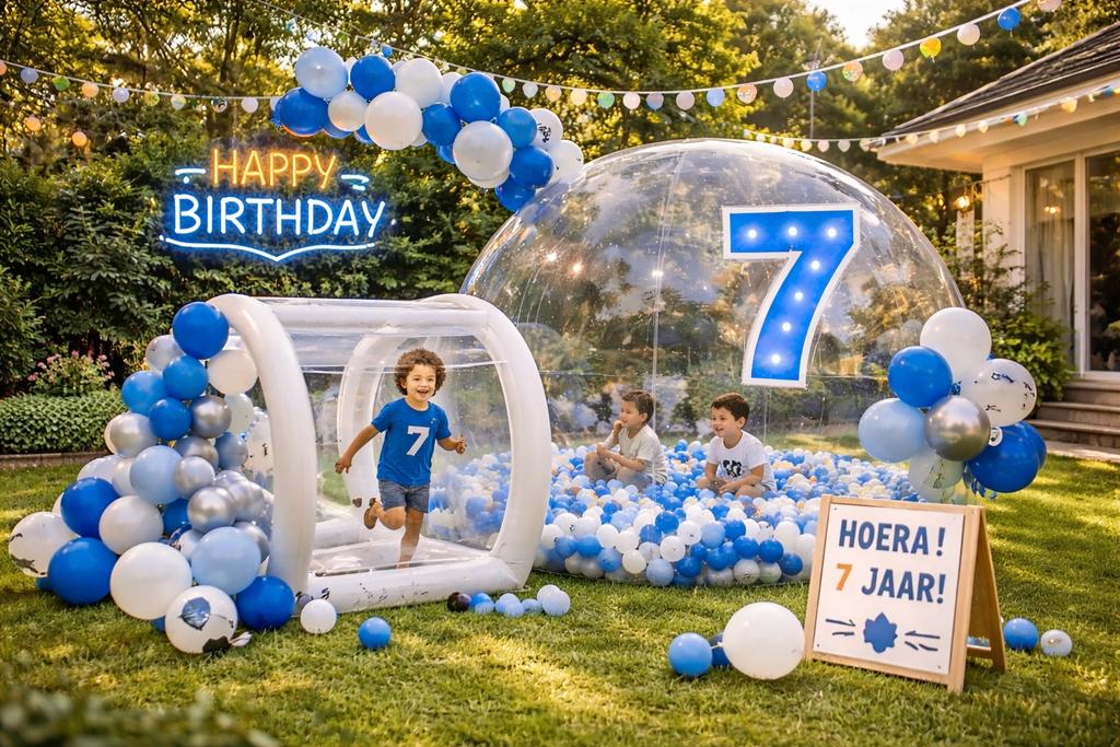 Bubble House Ballenbak 4 Meter, Hobby en Vrije tijd, Ophalen, Zo goed als nieuw, Verjaardag