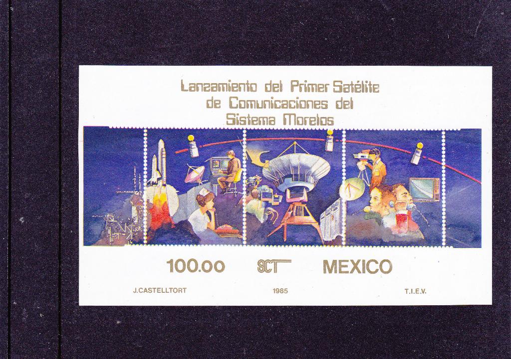 Ruimtevaart Mexico (737), Verzenden, Postfris, Overige thema's