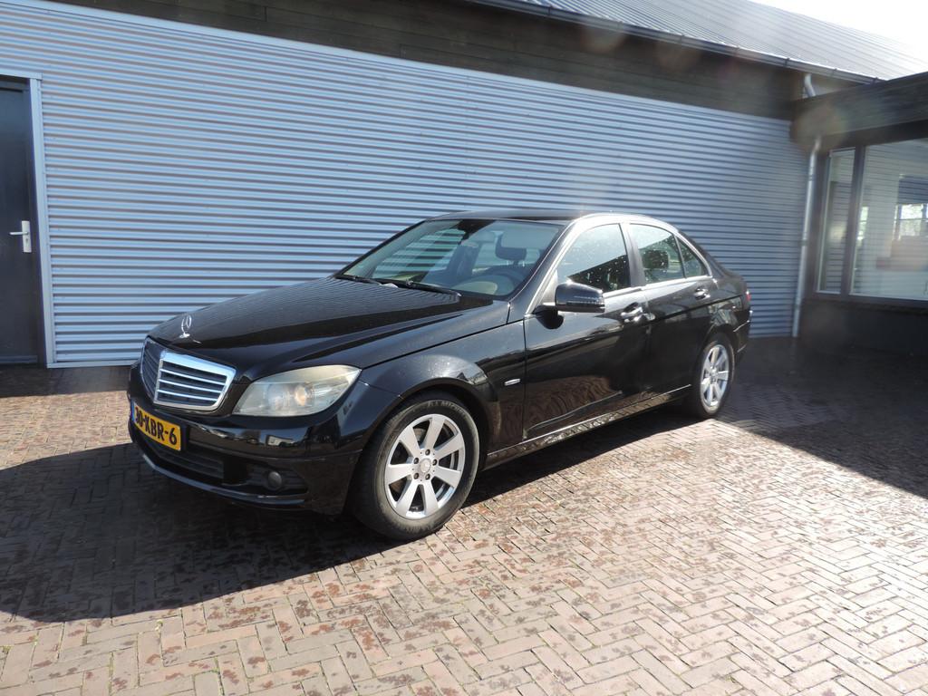 Mercedes-Benz C-Klasse 200 CDI BlueEFFICIENCY (bj 2009), Auto's, Mercedes-Benz, Gebruikt, Zwart, 4 cilinders, Zwart