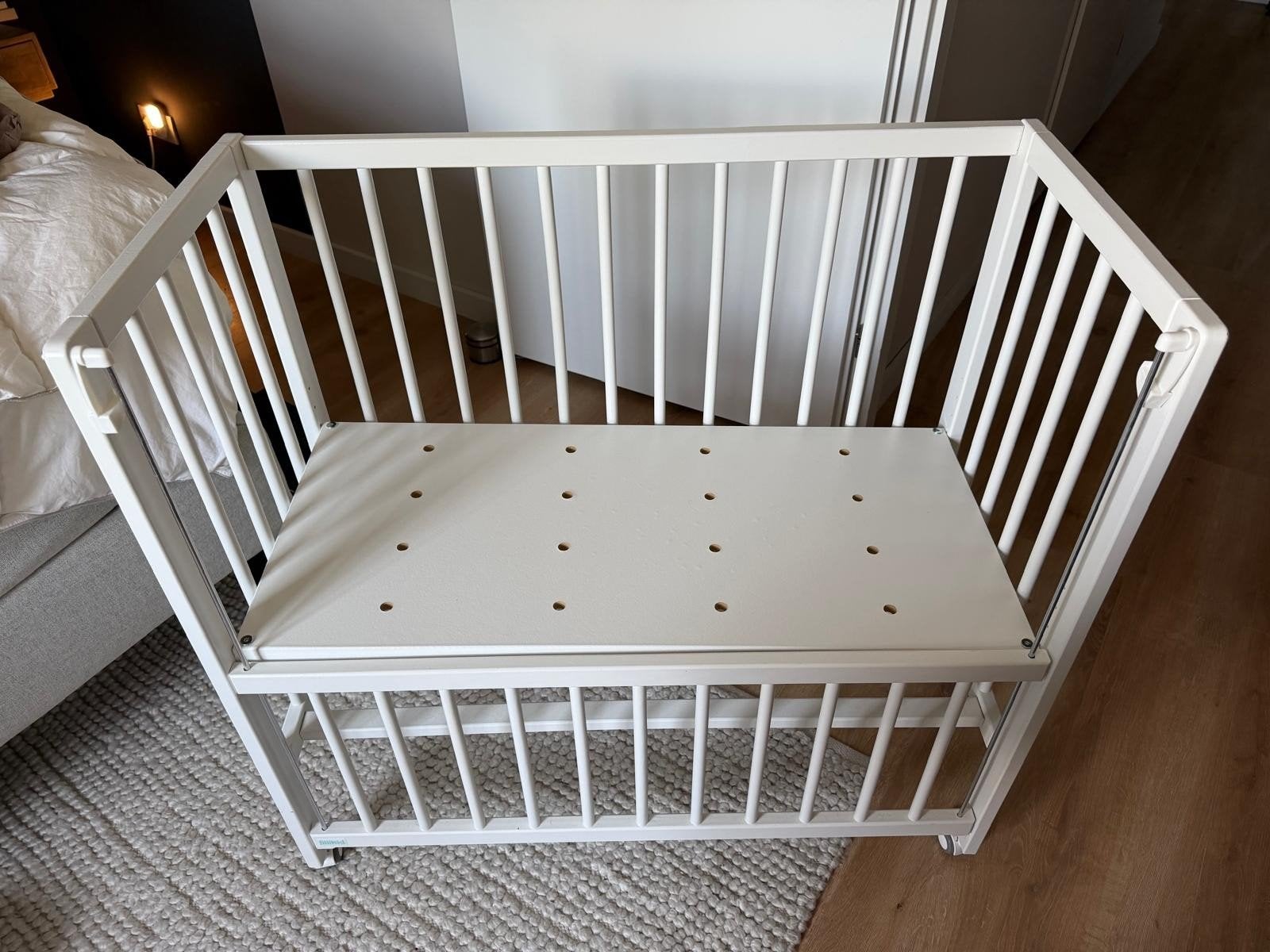 Fillikid Cosleeper - Wit aanschuifbedje, Ophalen, 70 tot 85 cm, Zo goed als nieuw, Minder dan 140 cm