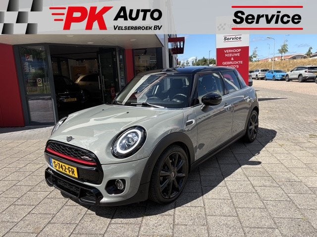 MINI 5-deurs 1.5 Cooper Burgundy Edition | Navi | Cruise | 3, Auto's, Mini, 12 maanden, 136 pk, Gebruikt, Leder en Stof