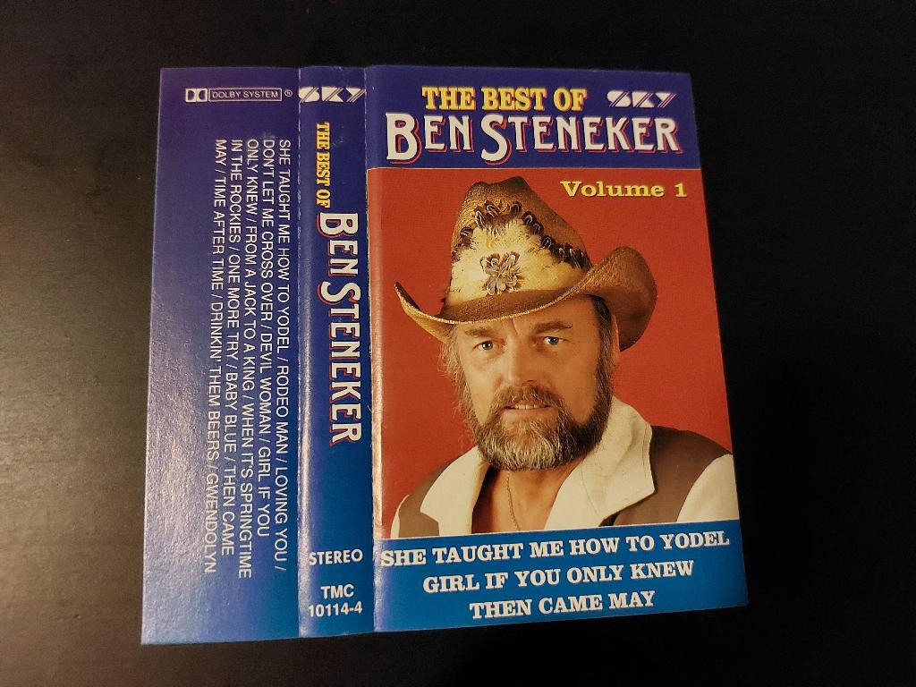 BEN STENEKER - THE BEST OF VOLUME 1 (MC), Cd's en Dvd's, Cassettebandjes, Zo goed als nieuw, Origineel, Country en Western, 1 bandje