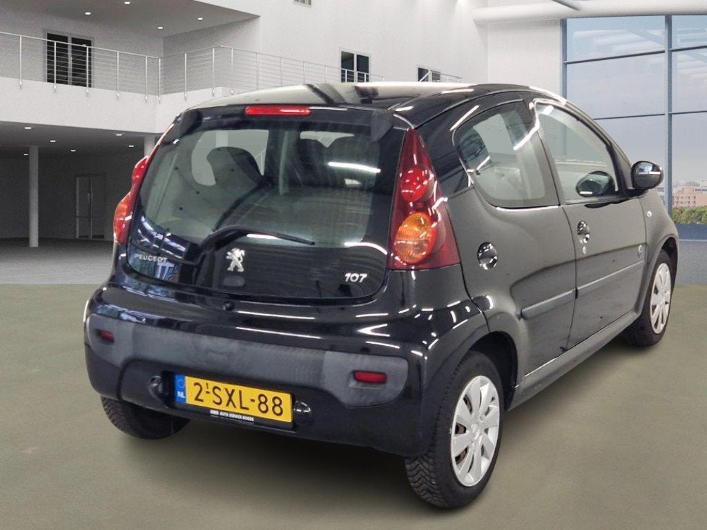 Peugeot 107 1.0 Envy AIRCO ELEK.PAKKET DEALER ONDERHOUDEN, Auto's, Voorwielaandrijving, Gebruikt, Origineel Nederlands, Bedrijf