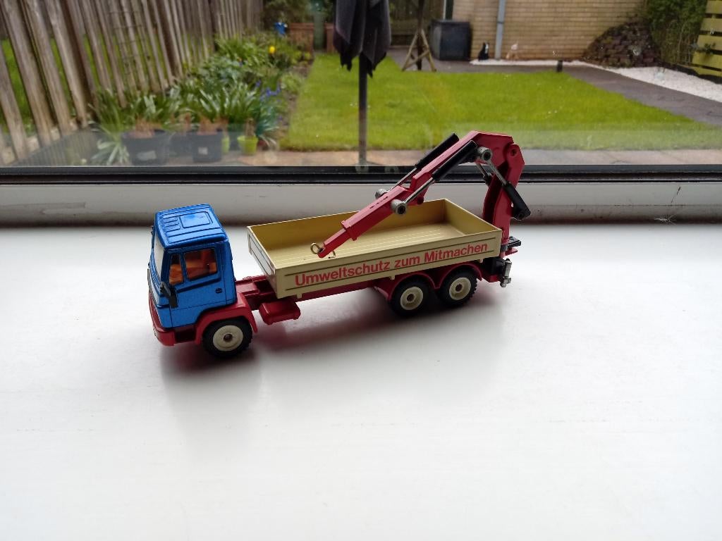 Mercedes motorwagen Siku, Hobby en Vrije tijd, Modelauto's | 1:50, Zo goed als nieuw, Bus of Vrachtwagen, SIKU, Ophalen
