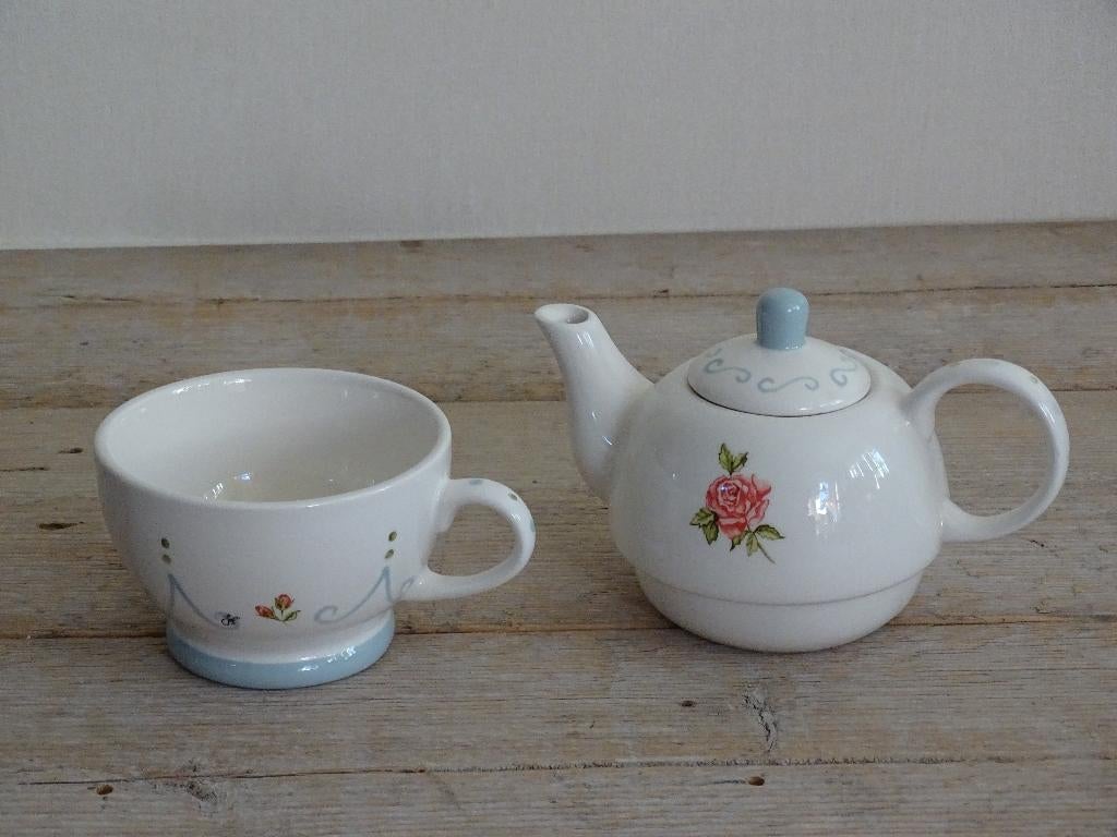 Servies, Jet (by Ter Steege), voor D.E., gaaf, Overige typen, Ophalen of Verzenden, Zo goed als nieuw, Overige stijlen