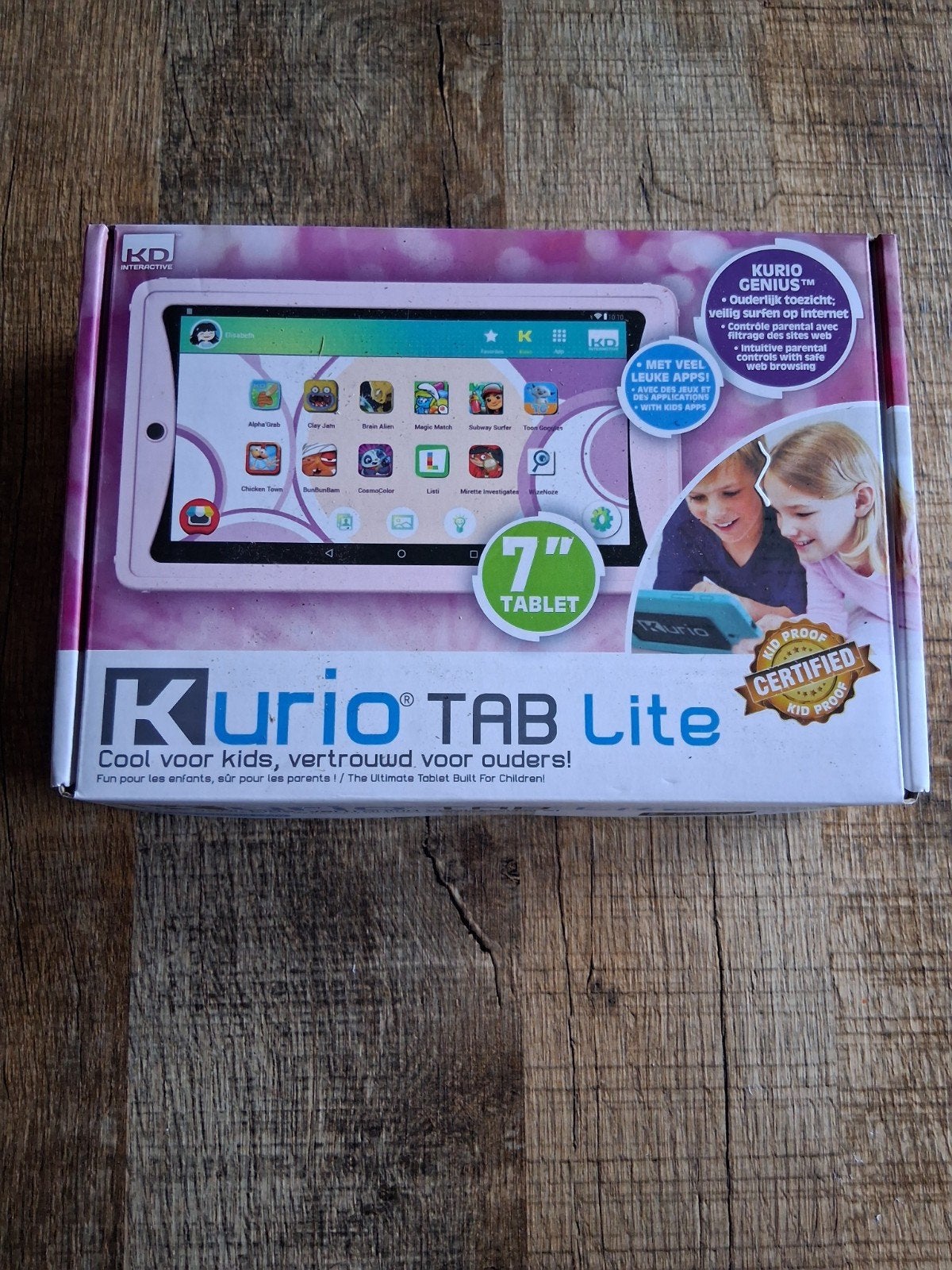 Kurio Tab Lite pastel roze, Computers en Software, Ophalen, Zo goed als nieuw, Kurio, 32 GB
