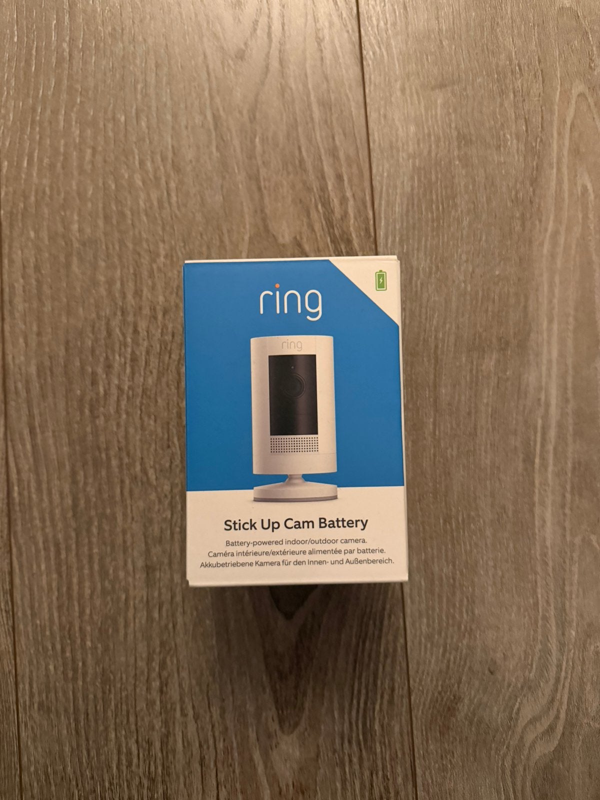 Ring Stick Up Cam Battery | Beveiligingscamera | Wit, Ring, Nieuw, Ophalen of Verzenden, Ring