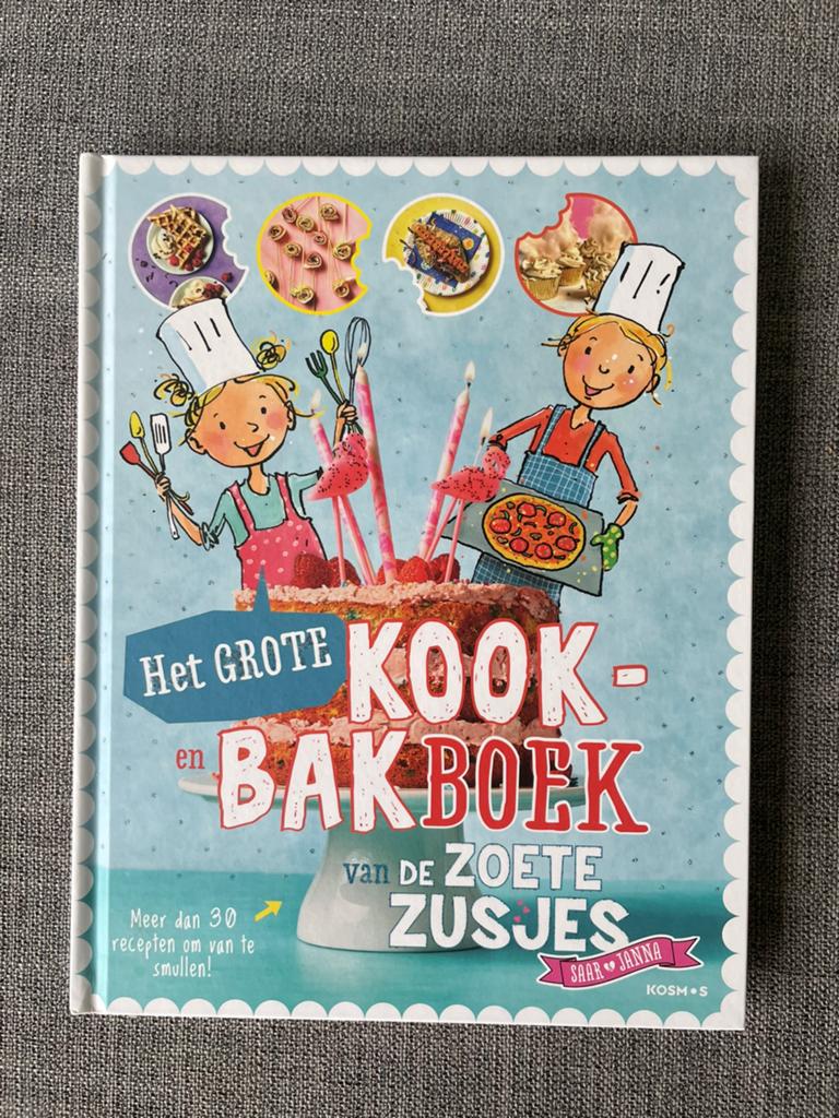 Het grote kook- en bakboek van de zoete zusjes!, Boeken, Ophalen of Verzenden, Zo goed als nieuw