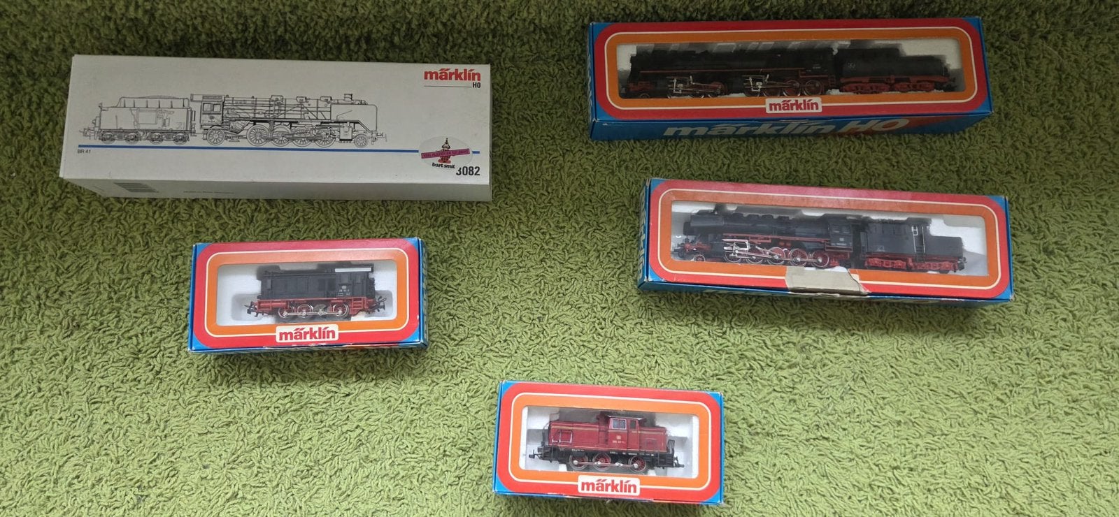 Grote Märklin H0 modelspoorverzameling, Ophalen, Wisselstroom, Gebruikt, Rails
