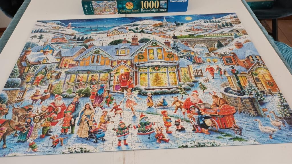 Een leuke puzzel ravensburger, Ophalen of Verzenden, 500 t/m 1500 stukjes, Zo goed als nieuw