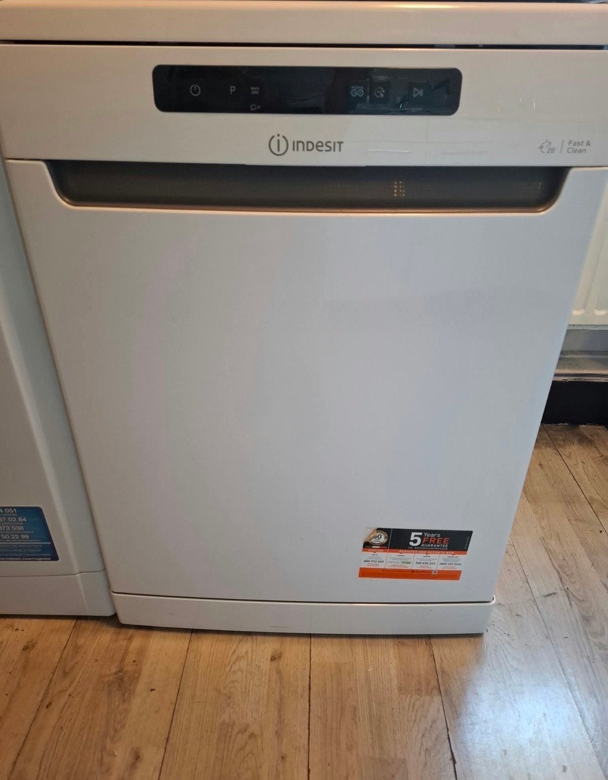 Indesit Vaatwasser - Zo goed als nieuw, Witgoed en Apparatuur, Ophalen, Zo goed als nieuw, Vrijstaand, 60 cm of meer