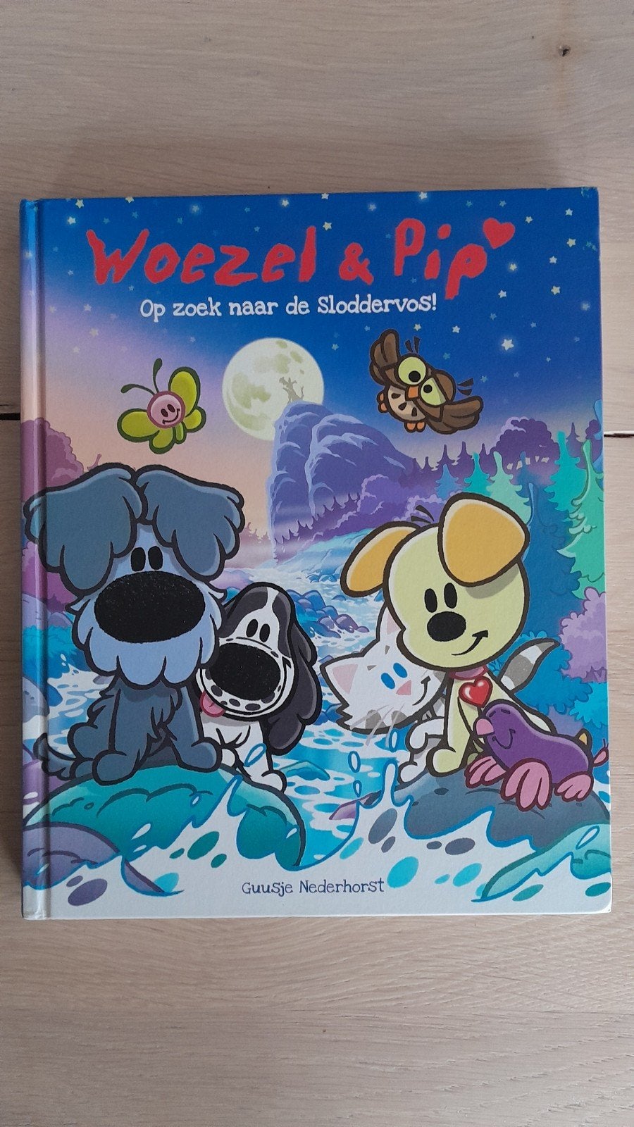 Woezel & Pip: Op zoek naar de Sloddervos!, Ophalen of Verzenden, Zo goed als nieuw, Guusje Nederhorst, 2 tot 3 jaar