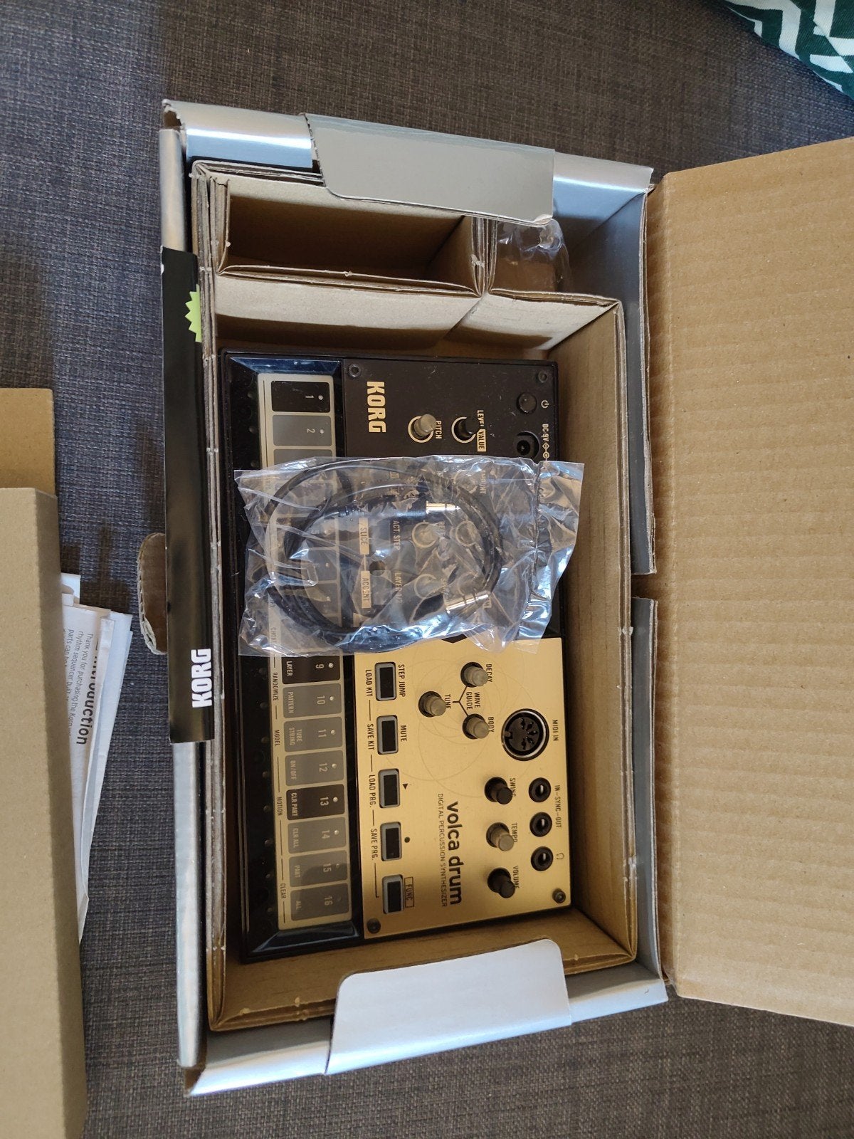 Korg Volca Drum - Digitale Percussie Synthesizer, Korg, Zo goed als nieuw, Met midi-aansluiting, Overige aantallen