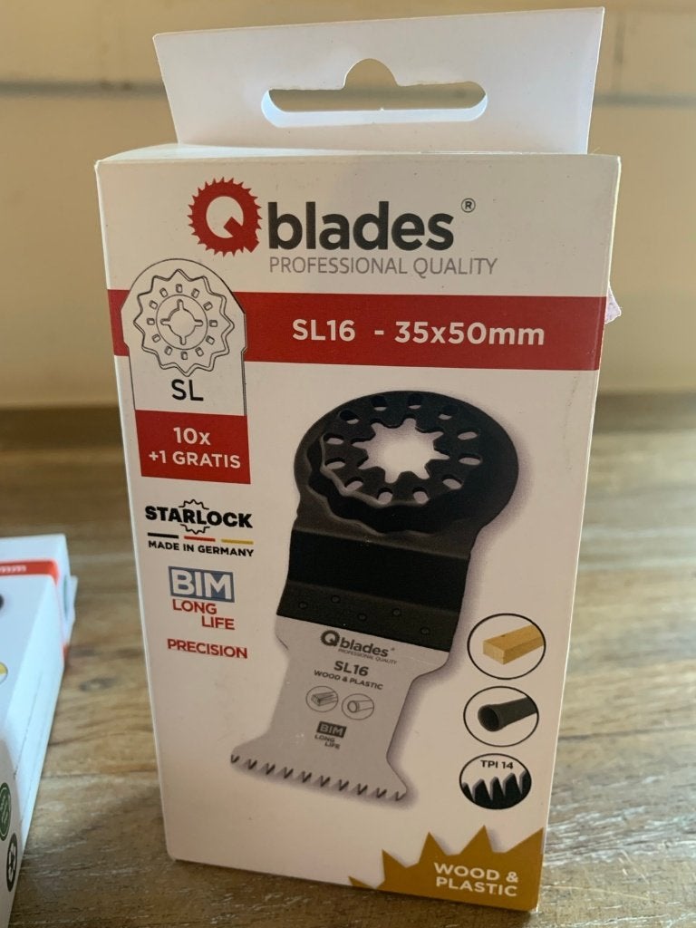 Qblades SL16 Starlock multitool 11 st voor Makita Bosch Fein, Info@qblades.nl, Nieuw, Ophalen of Verzenden, Qblades / DG Europe B.V.