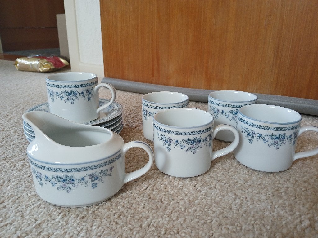 servies 13 delig, Gebruikt, Overige merken, Vintage, Ophalen of Verzenden