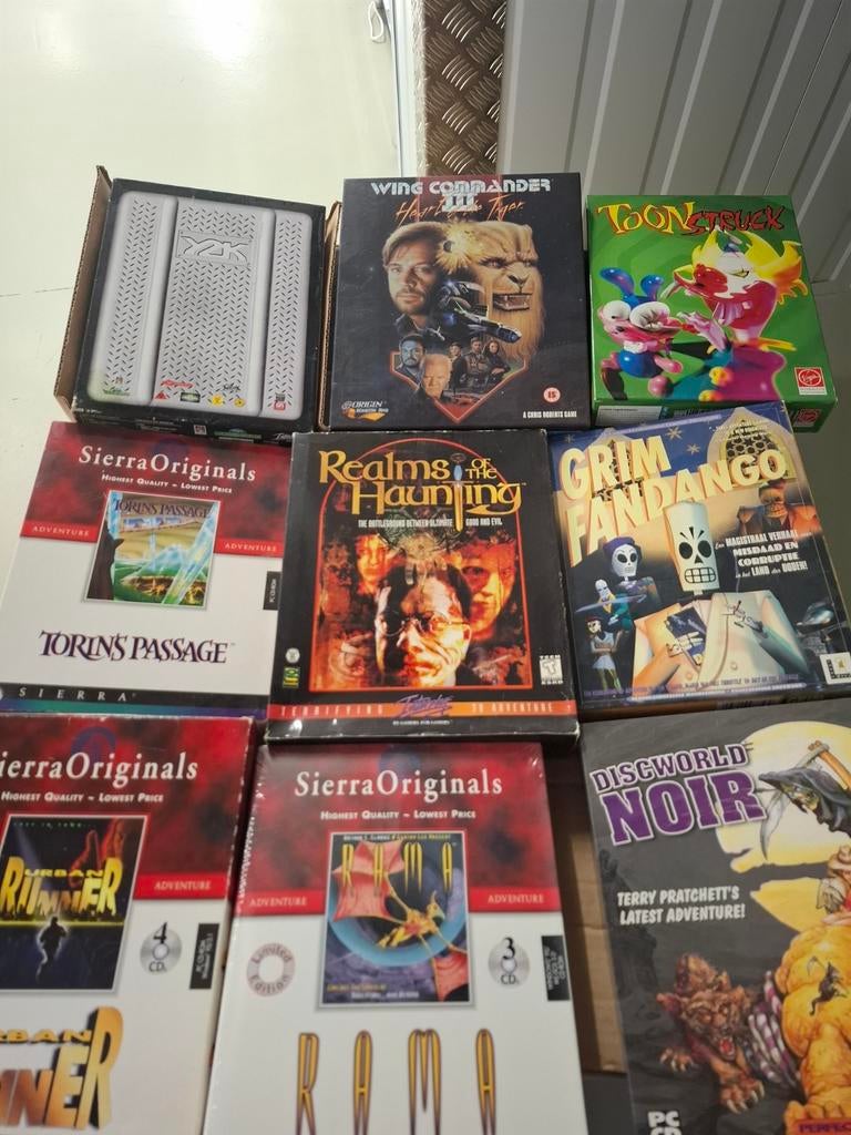 Vintage PC Games Collectie (Sierra, Spelcomputers en Games, Games | Pc, Avontuur en Actie, Gebruikt, 1 speler, Ophalen of Verzenden