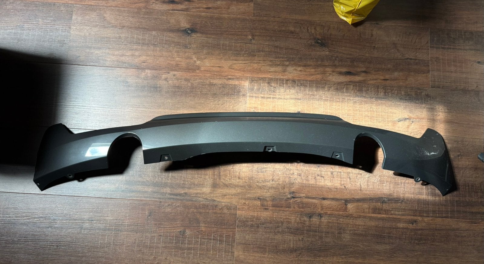 Diffuser M-Sportpakket BMW 4-Serie F32 F33 F36 435i 440i, Gebruikt, Ophalen of Verzenden, Achter, Bumper