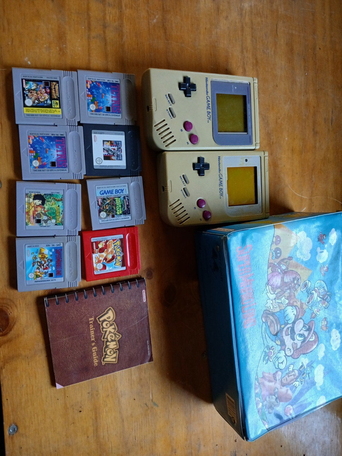 2 Nintendo Game Boy Classic met diverse games en accessoires, Ophalen, Gebruikt, Overige genres, 1 speler