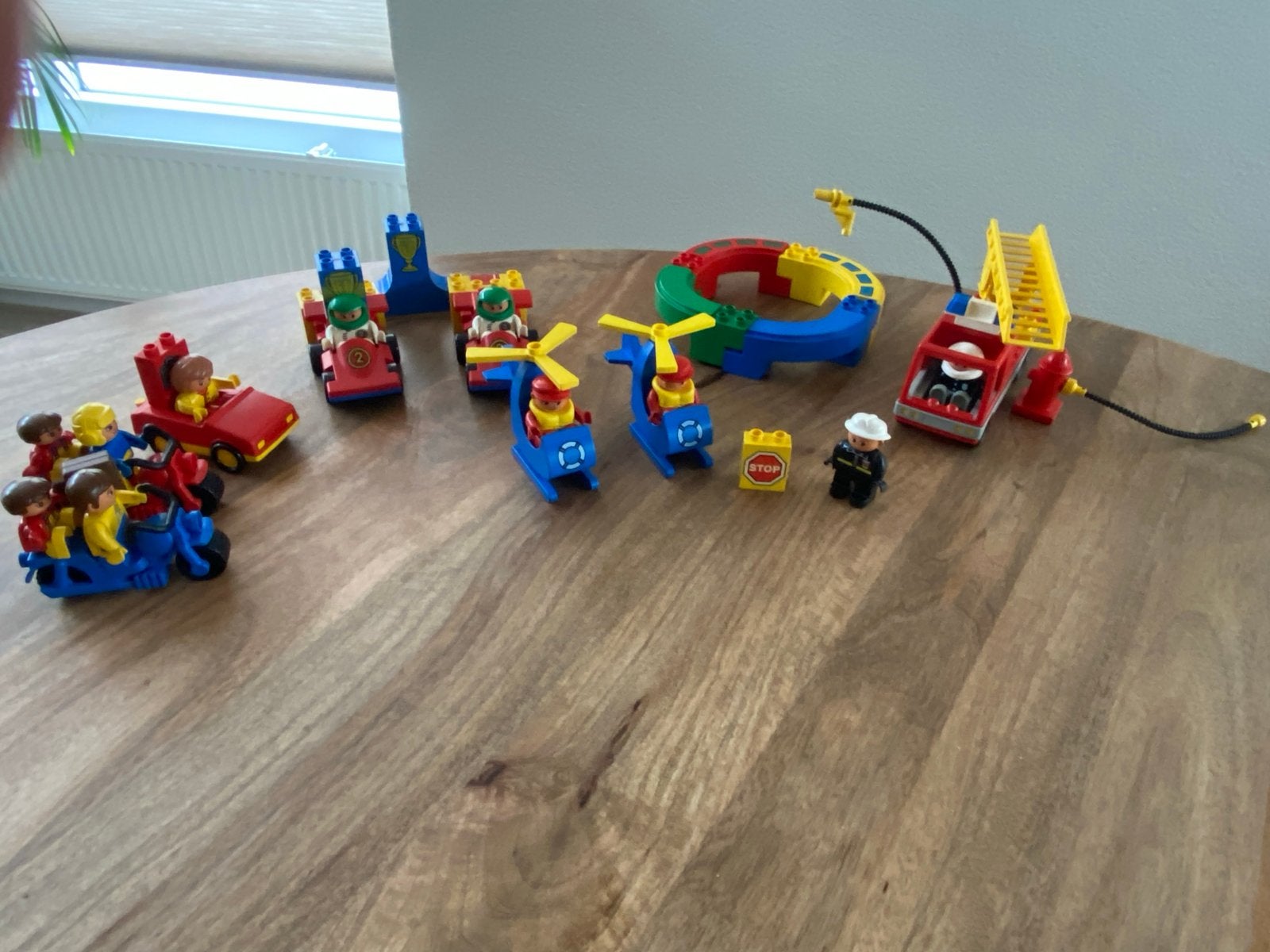 LEGO Duplo: Brandweer, Dierentuin en losse blokken, Ophalen, Gebruikt, Overige merken