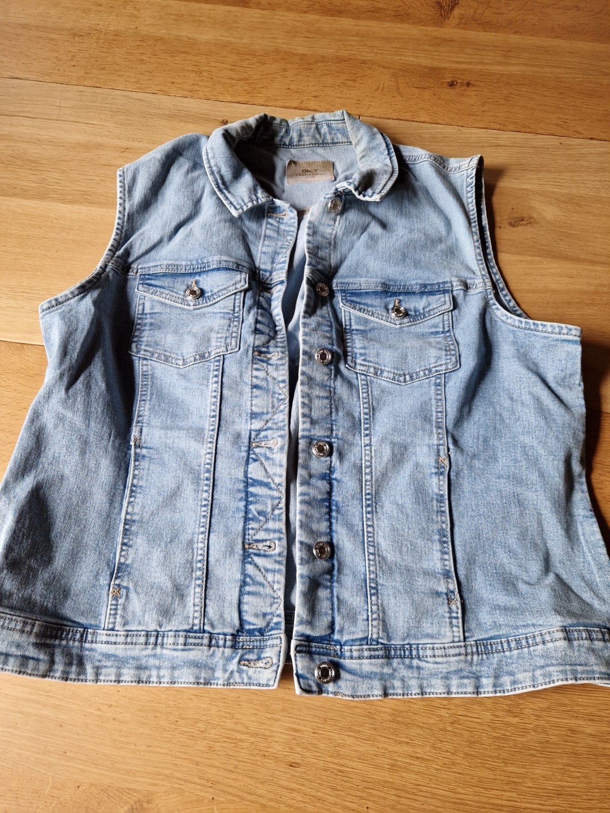 SPIJKER GILET MAAT 50, Only, Blauw, Maat 46/48 (XL) of groter, Ophalen of Verzenden