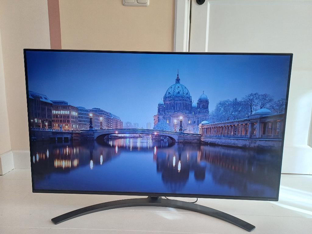 Televisie LG NANO (49"), Ophalen, 120 Hz, Zo goed als nieuw, 100 cm of meer