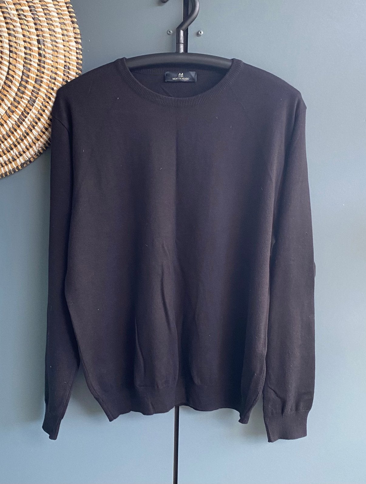 Super mooie trui van MONTCHIARO..mt:l, Kleding | Heren, Verzenden, Zwart, C, B
