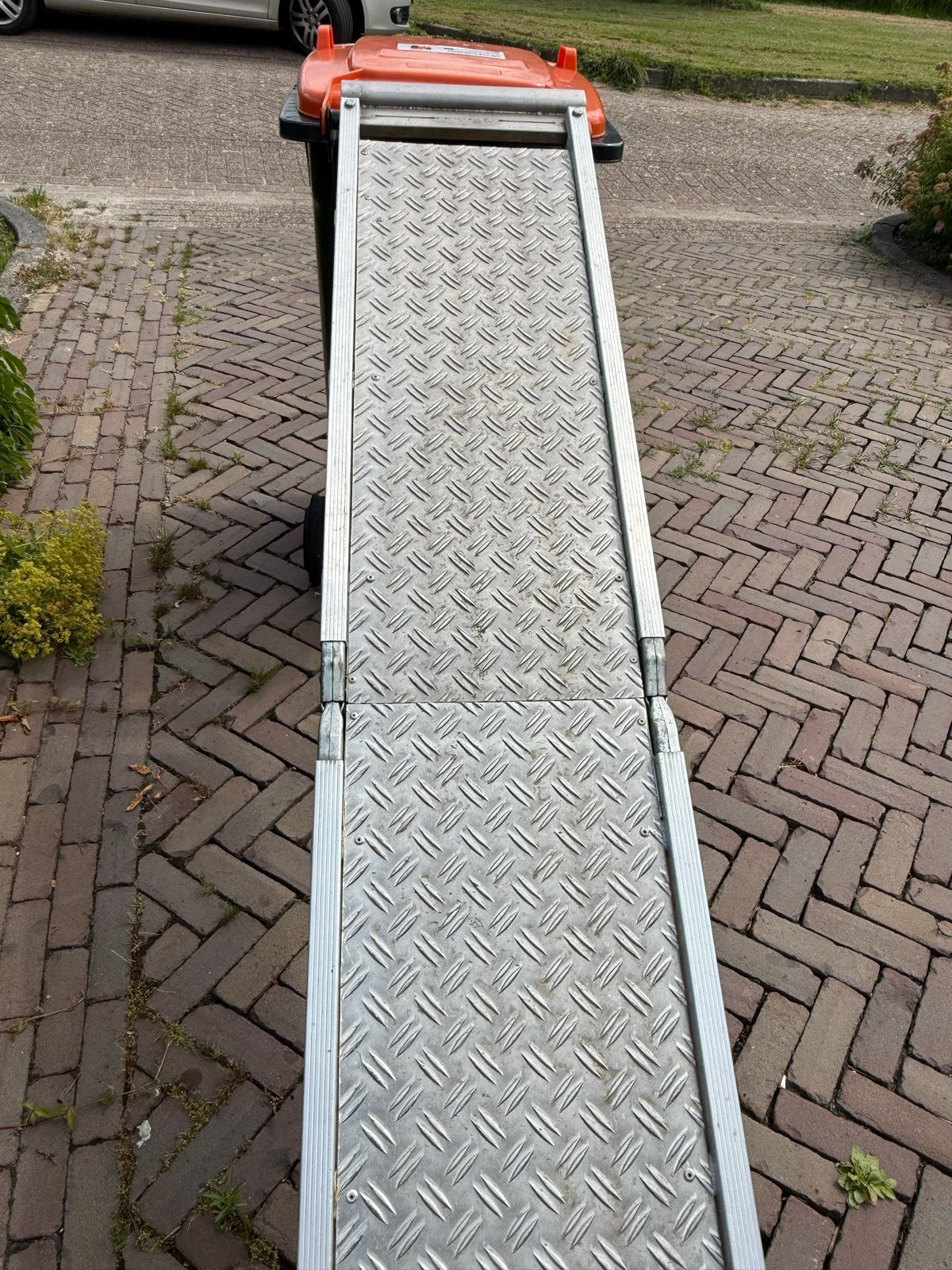 Opvouwbare Loopplank voor boot of andere toepassingen, Ophalen, Zo goed als nieuw, Overige typen