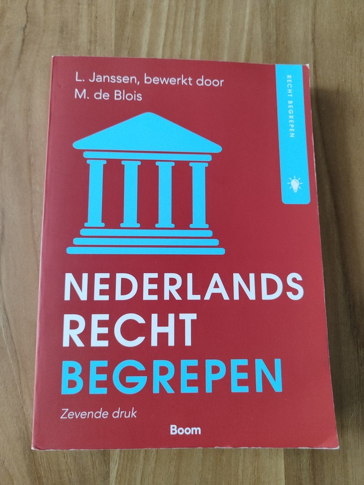 Nederlands Recht Begrepen - Zevende Druk, Boeken, Zo goed als nieuw, Gamma, L. Janssen, bewerkt door M. de Blois, HBO