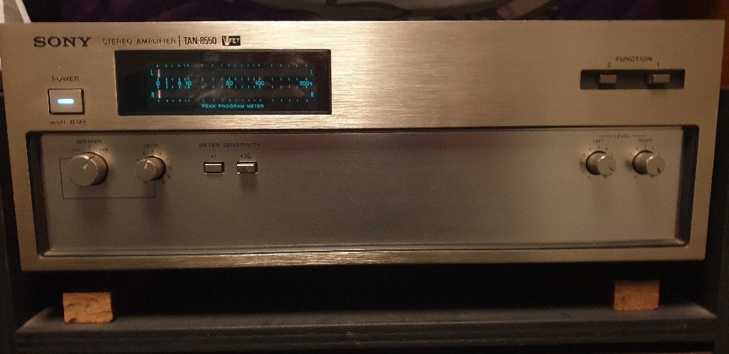 Sony versterker (eindversterker), Ophalen, Gebruikt, 60 tot 120 watt, Sony
