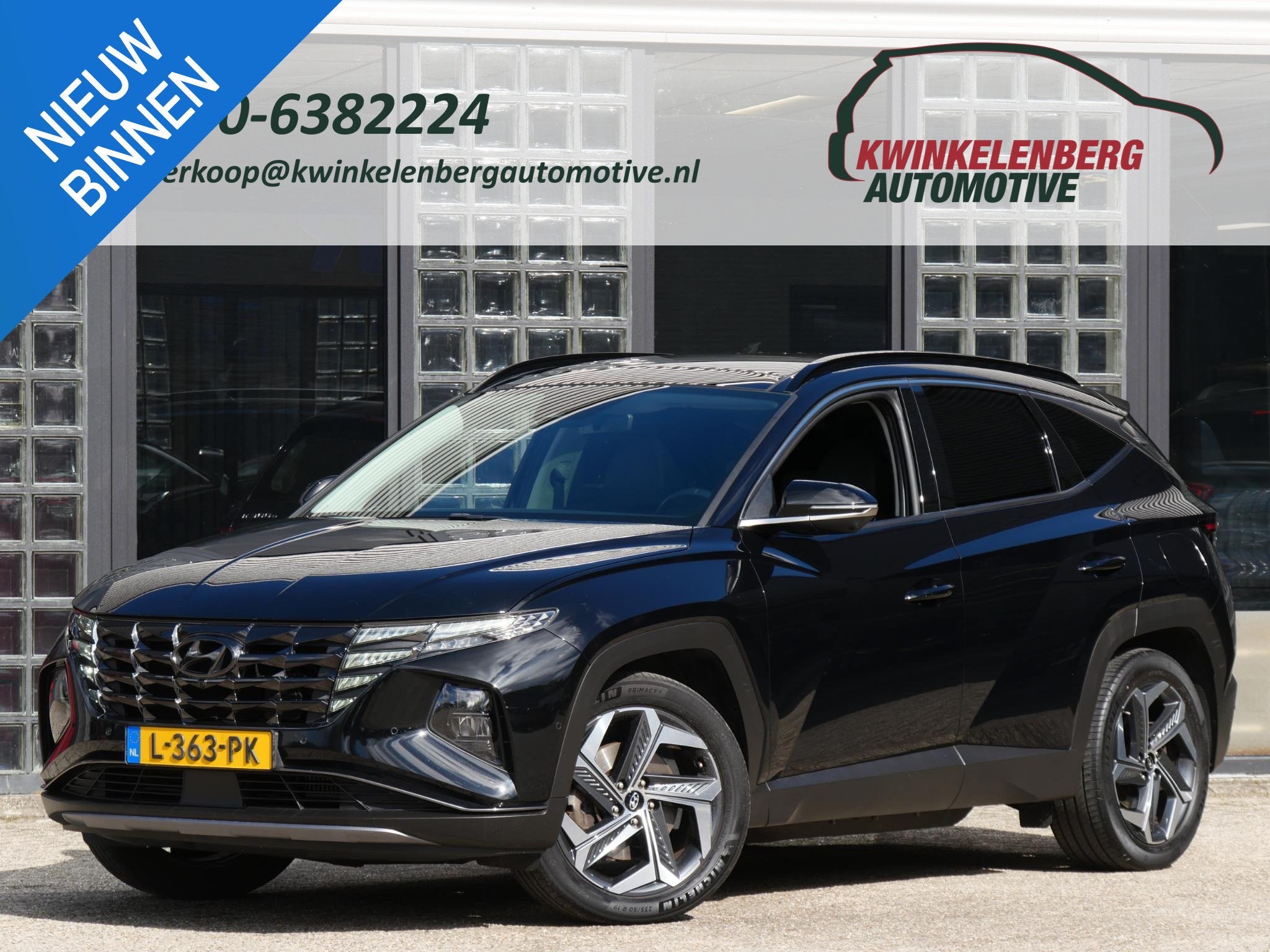 Hyundai Tucson PHEV PREMIUM/ PANORAMADAK/ TREKHAAK/ LEER/ SO, Auto's, Automaat, 14 kWh, Gebruikt, 4 cilinders