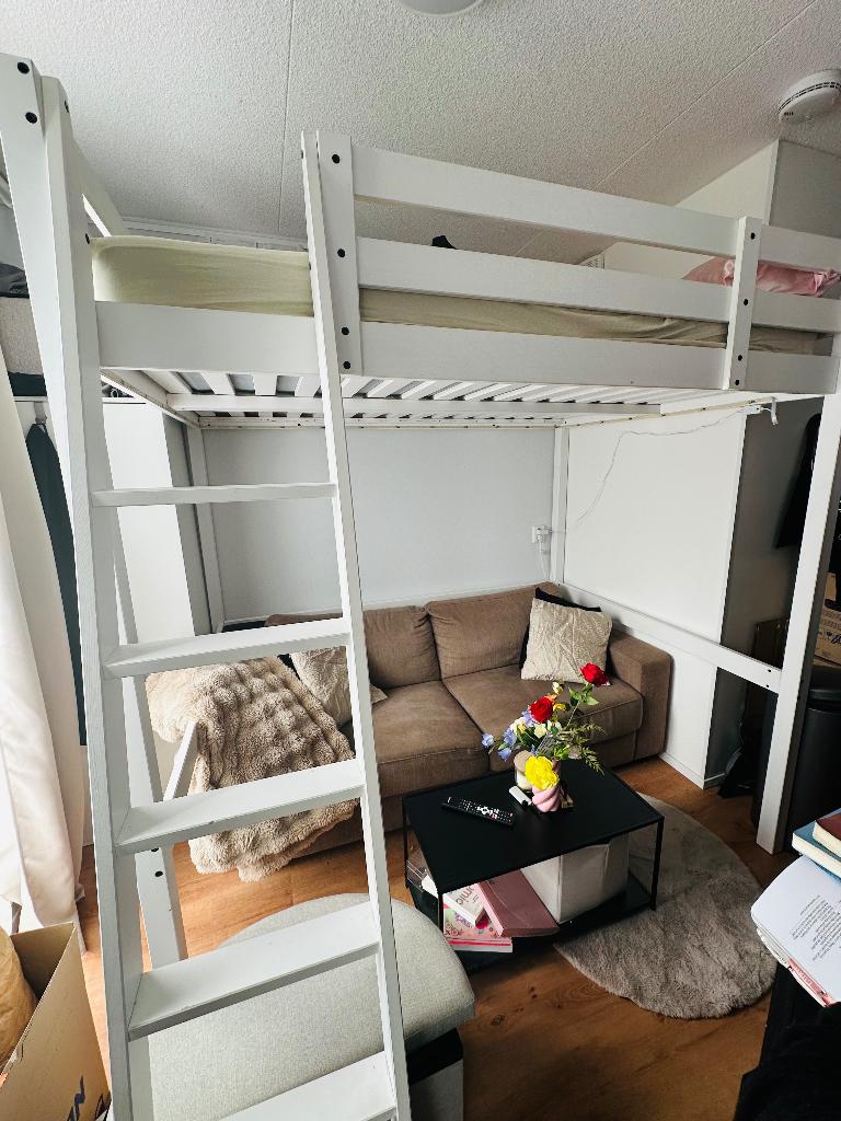 Hoogslaper IKEA STORÅ, Huis en Inrichting, Slaapkamer | Stapelbedden en Hoogslapers, Ophalen, Gebruikt, Hoogslaper, Tweepersoons