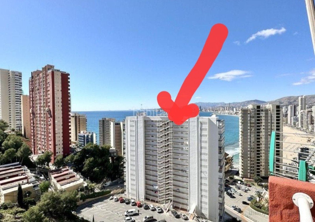 te huur benidorm appartement 2 slpkrs, 2 slaapkamers, Costa Blanca, Appartement, Zwembad