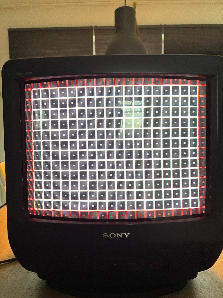 Sony Trinitron KV-M1440 CRT TV, Ophalen, Gebruikt, 40 tot 60 cm, Sony