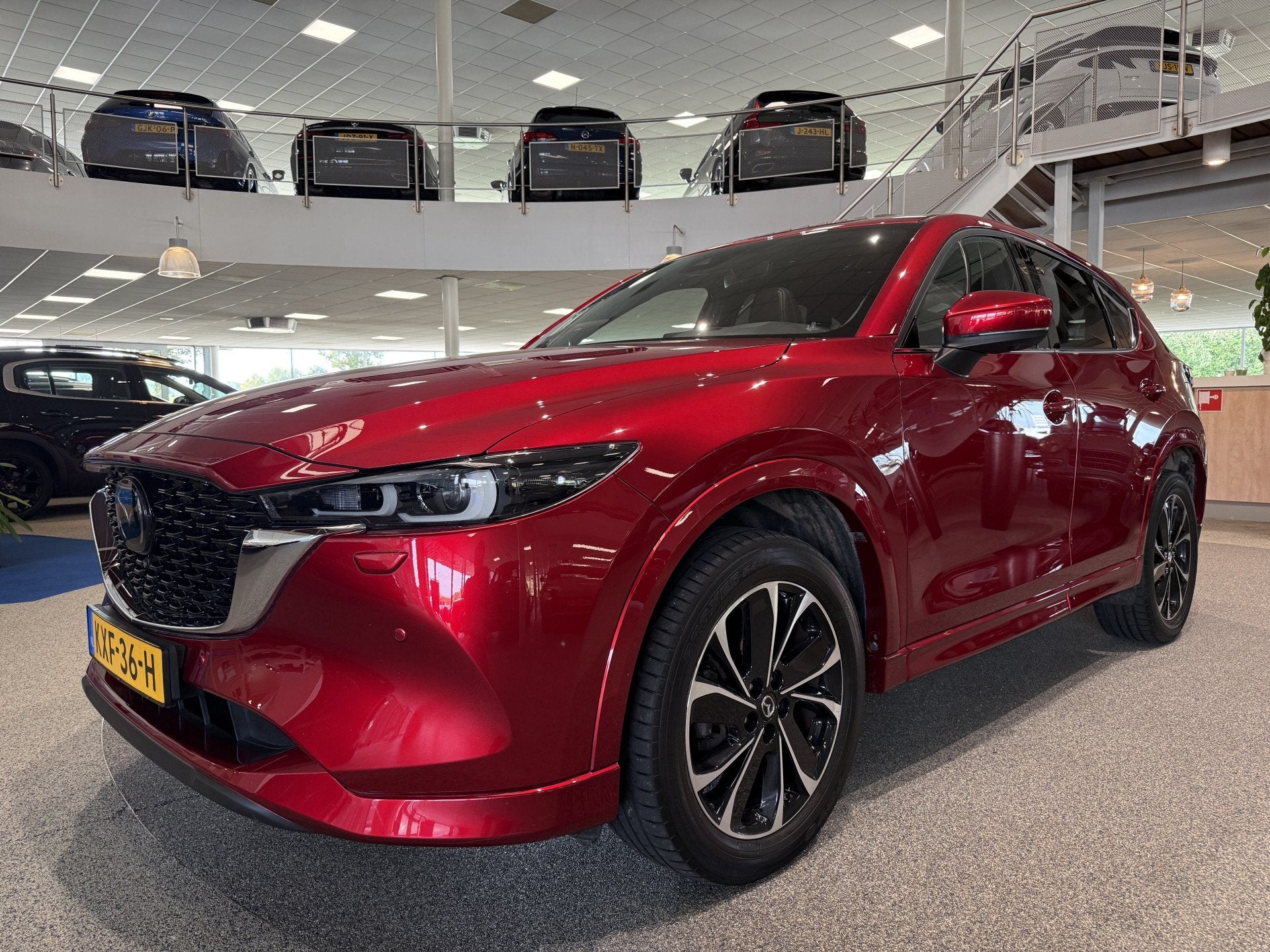 Mazda CX-5 2.0 e-SkyActiv-G M Hybrid 165pk AWD Takumi, Trekh, Auto's, Automaat, Gebruikt, Euro 6, 4 cilinders