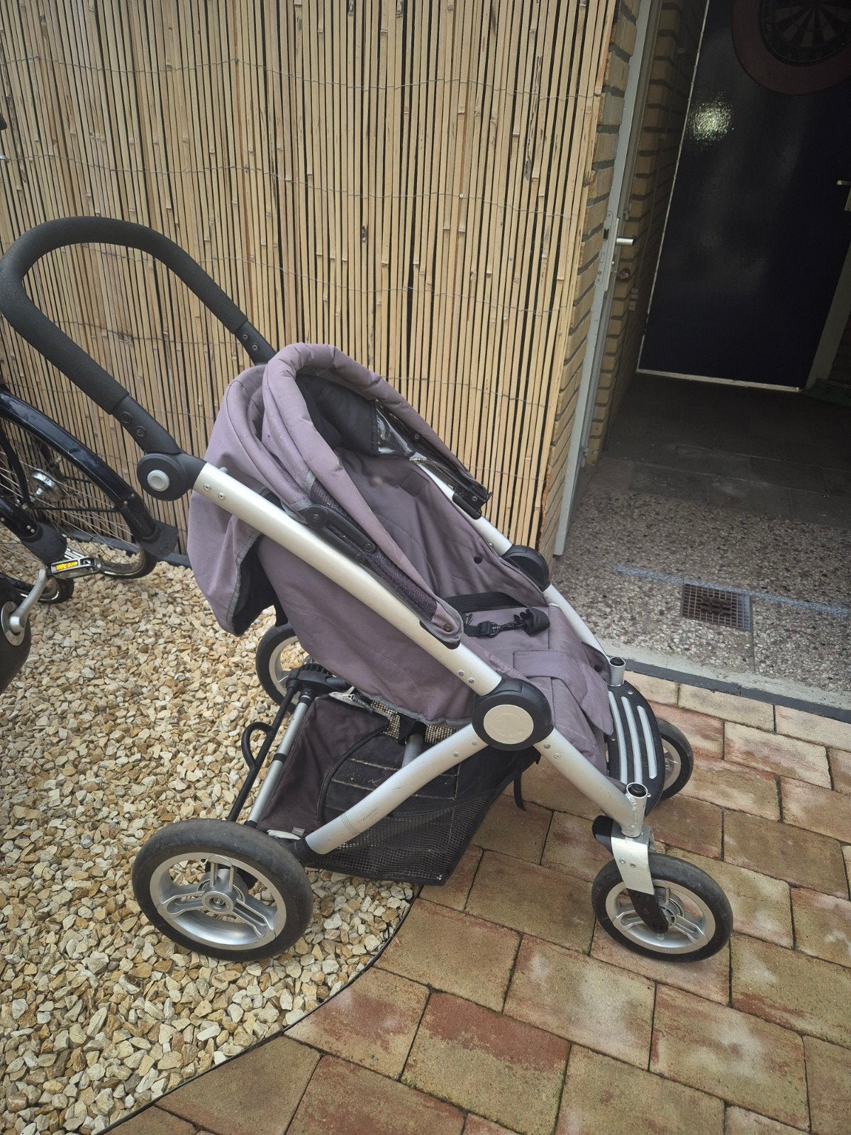 Gebruikte kinderwagen - Grijs - Prima staat, Ophalen, Gebruikt, Kinderwagen, Overige merken