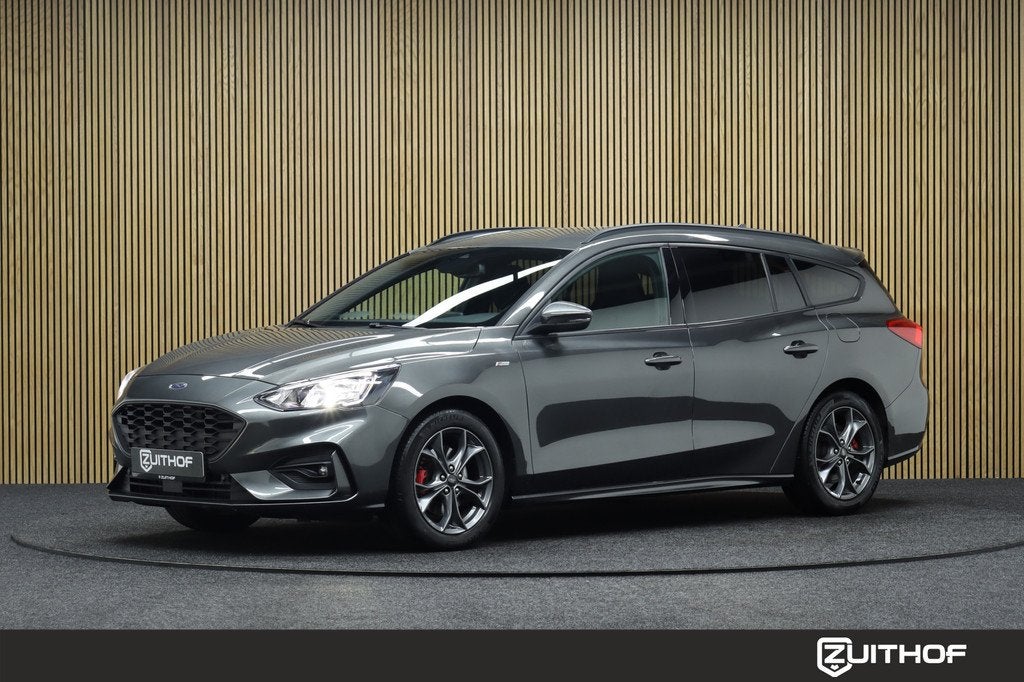 Ford FOCUS Wagon 1.0 EcoBoost Hybrid ST Line X Business | Ad, Auto's, Stof, Gebruikt, Met garantie (alle), Origineel Nederlands