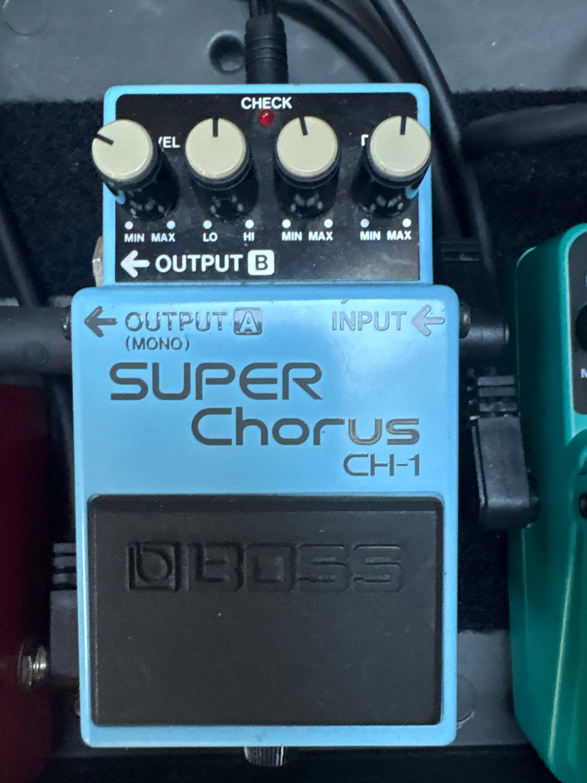 Boss Super Chorus CH-1 gitaarpedaal, Ophalen of Verzenden, Gebruikt, Chorus