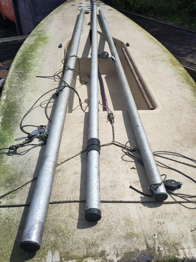 Laser gratis af te halen, Watersport en Boten, Zeilen en Zeiltoebehoren, Ophalen, Gebruikt, Minder dan 15 m², 3 tot 6 meter