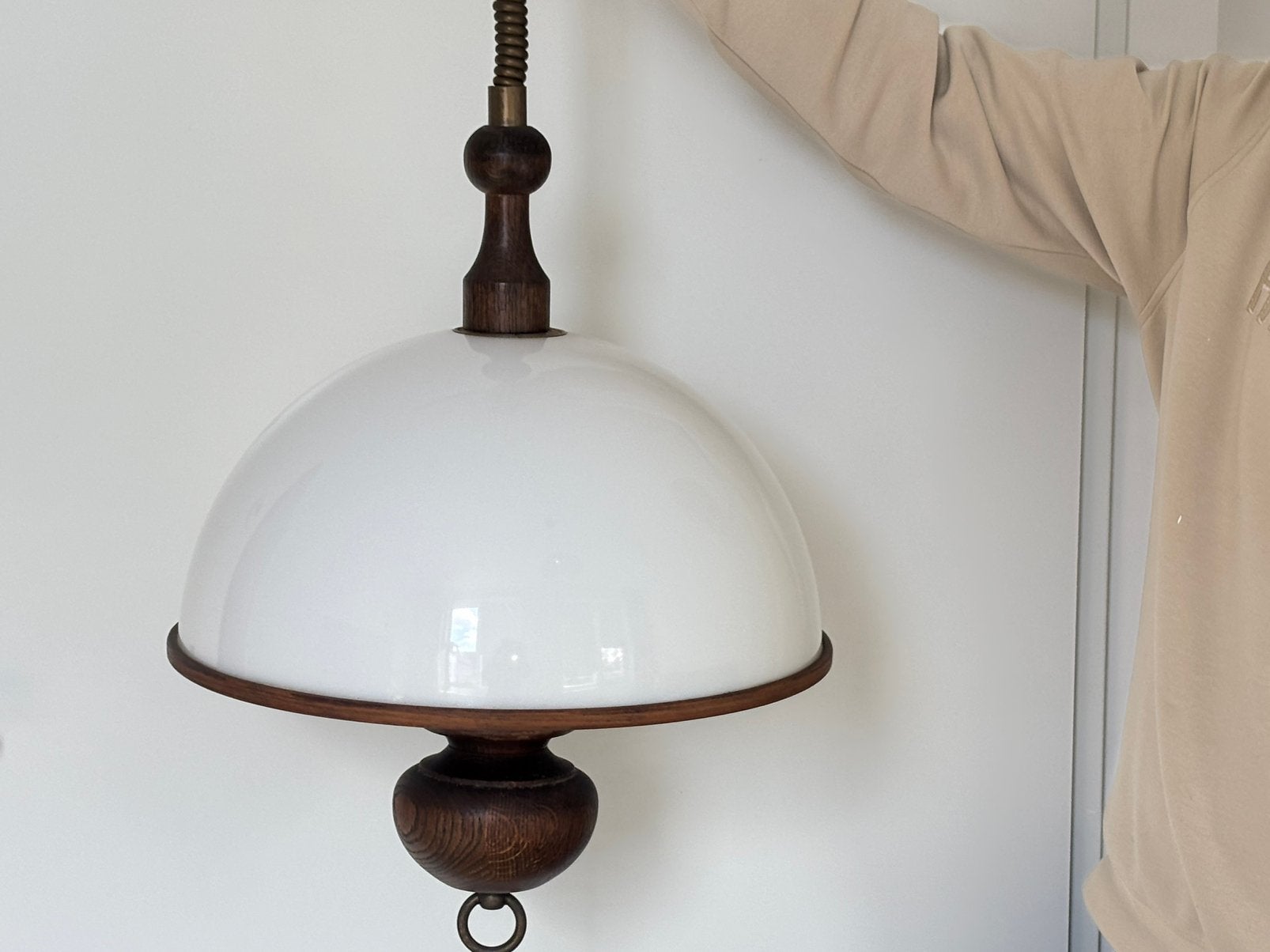 Vintage STEINHAUER hanglamp, Huis en Inrichting, Lampen | Hanglampen, Ophalen